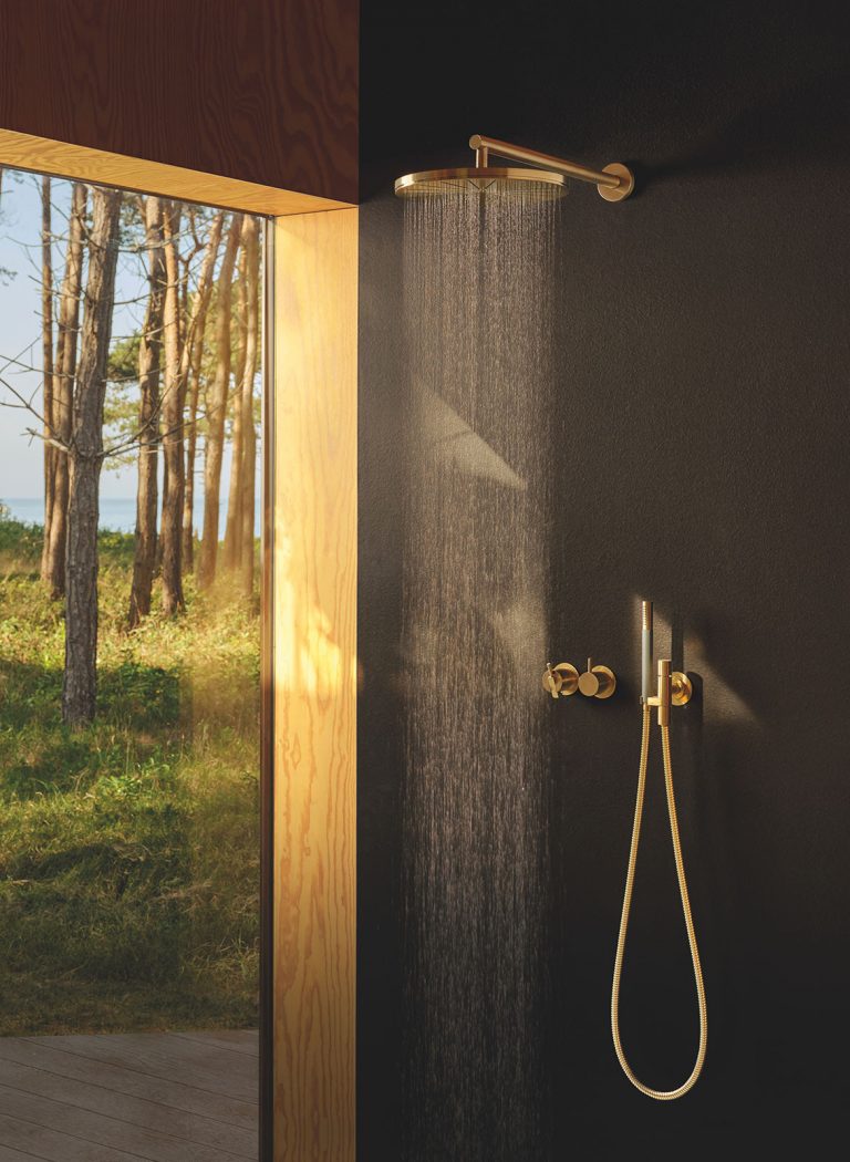 The Understated Luxury of VOLA’s Brushed Gold Finish Habitus Living