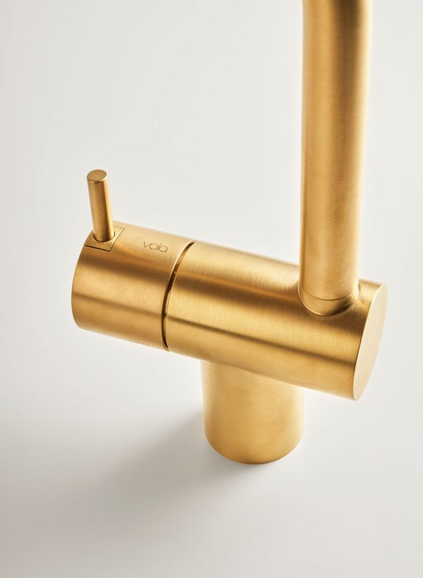 The Understated Luxury of VOLA’s Brushed Gold Finish Habitus Living