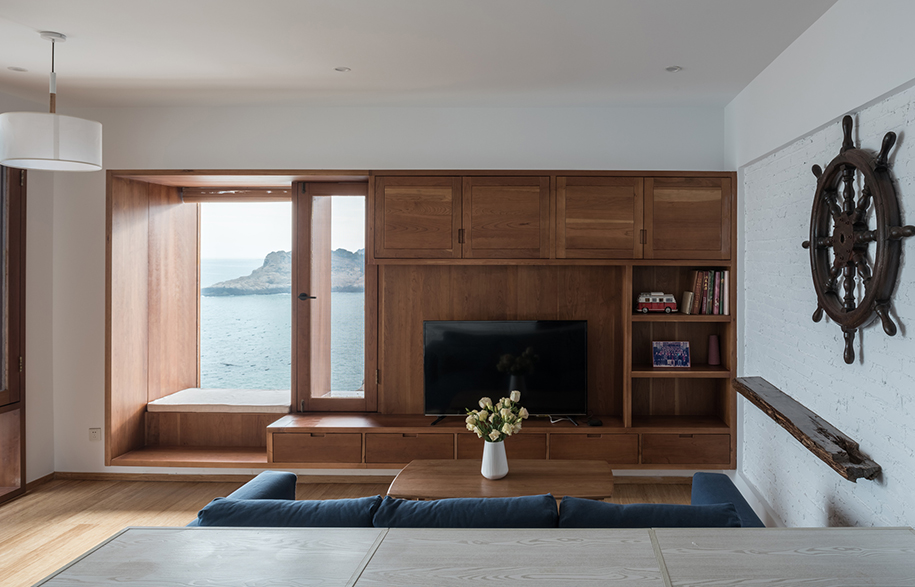 Vector Architects Captains House living room