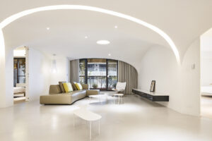 Dome-Shaped Ceilings In Taiwan’s Sunny Apartments