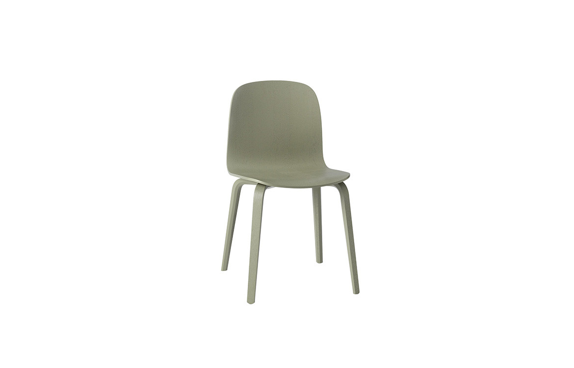 Visu Chair - Wood Base  Ergonomic and functional