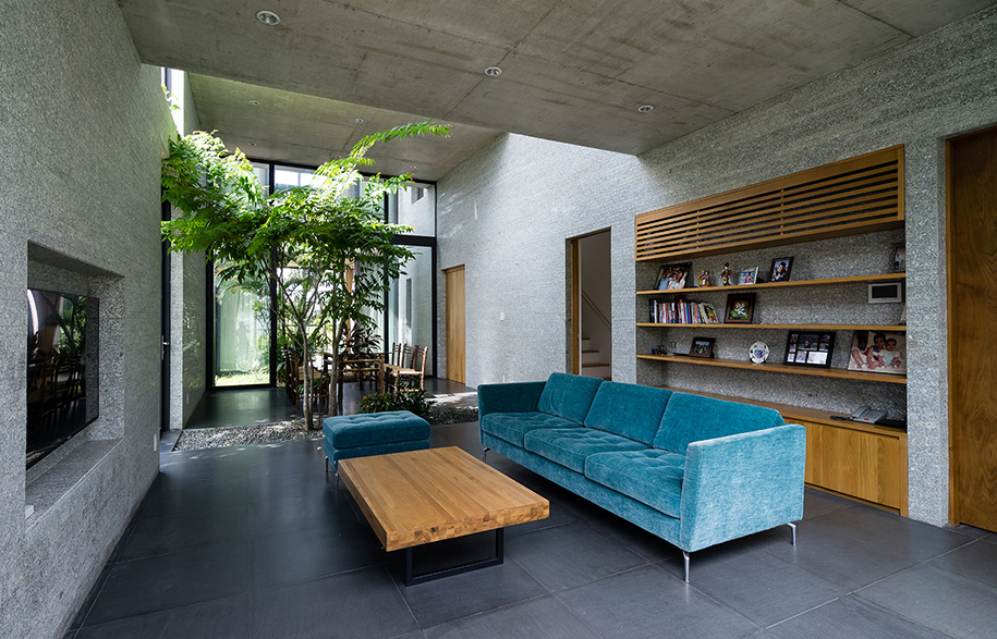 Vo Trong Nghia Binh House Living Room