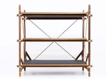 Noma Tokyo Shelving mixes Traditional Craftsmanship with Material Innovation
