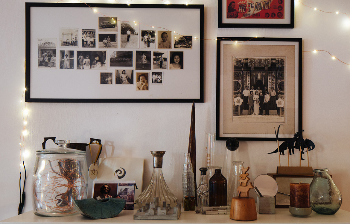 Yann Follain WY-TO Design Home frames photographs and ornaments