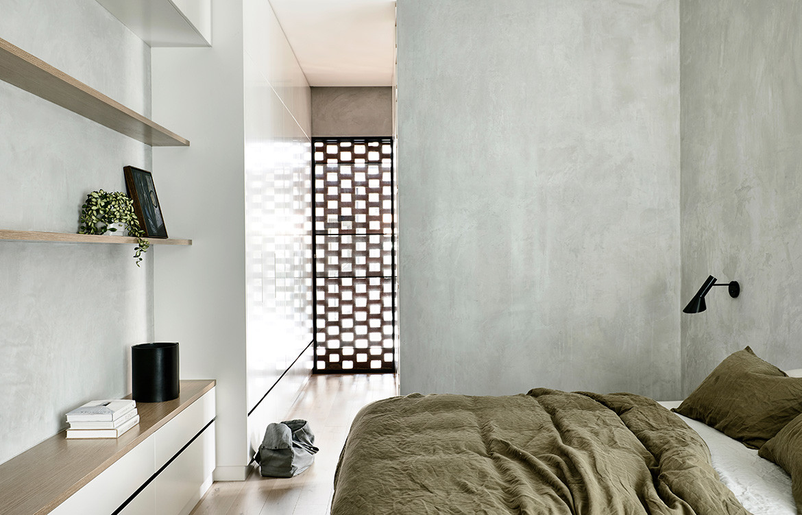 York Street Jackson Clements Burrows Architects CC Derek Swalwell bedroom and window detail