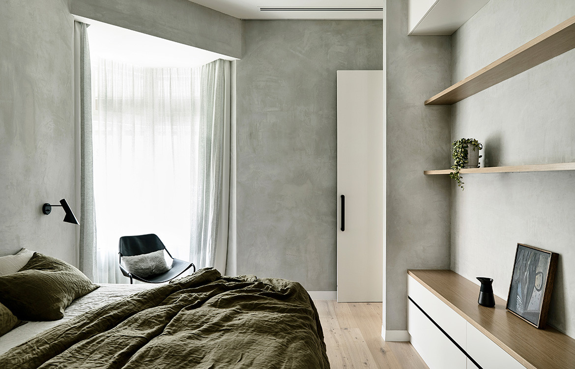 York Street Jackson Clements Burrows Architects CC Derek Swalwell bedroom