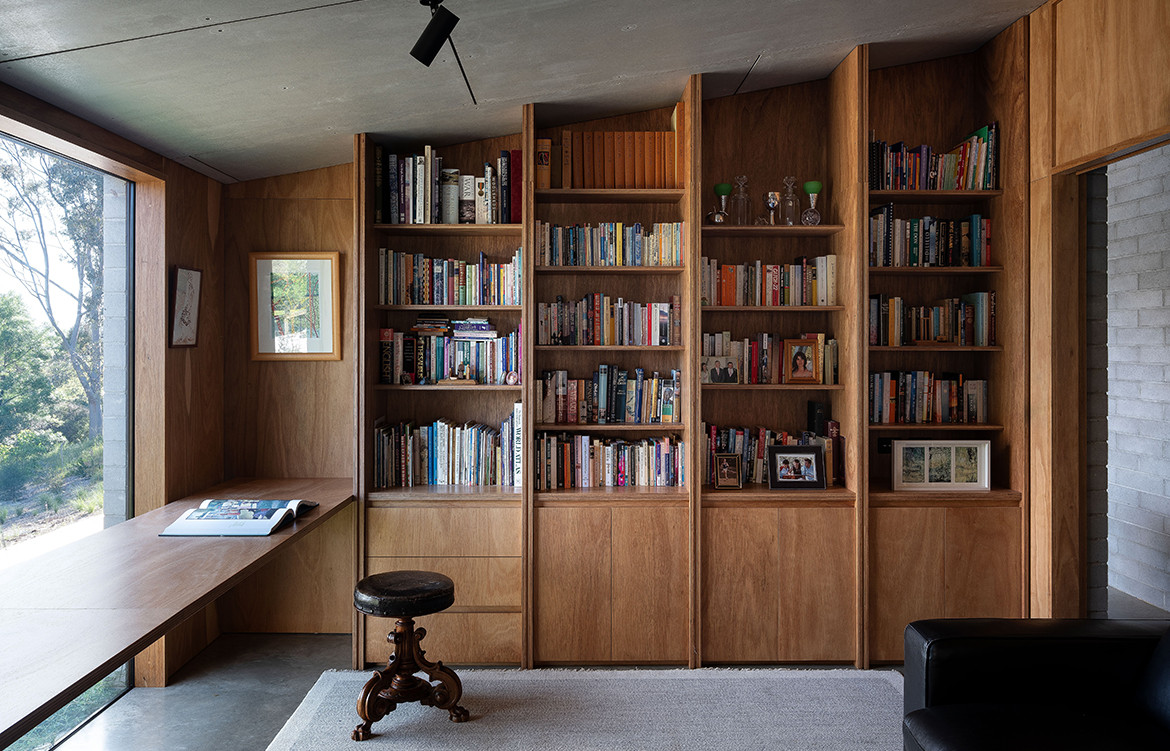 albury house bookshelf