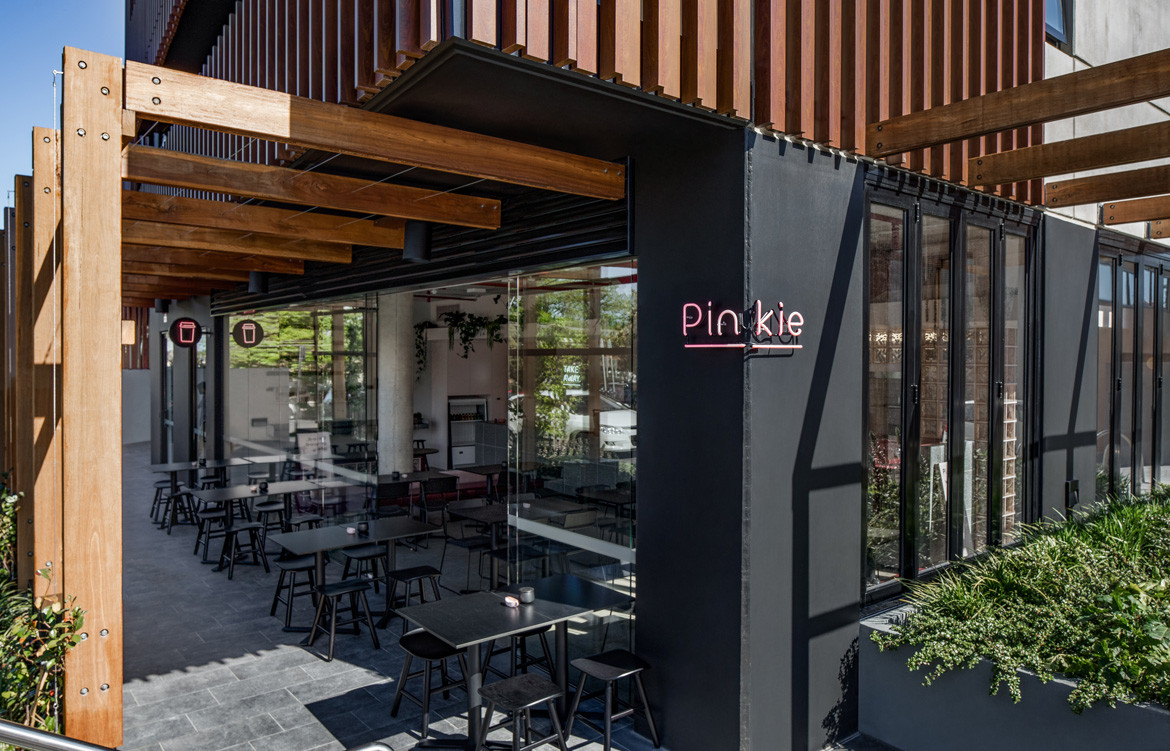 Biasol Pinkie Photography by James Morgan External facade