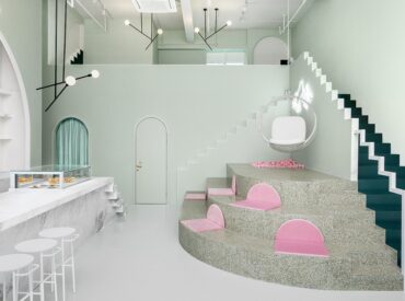 Film Inspired Design: The Budapest Cafe In China By Biasol