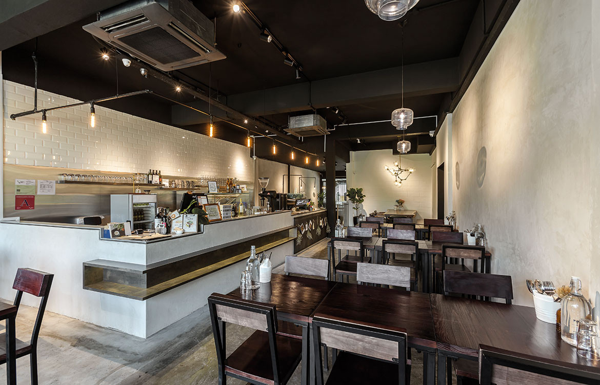 Singapore Gets An Industrial–Chic Cafe