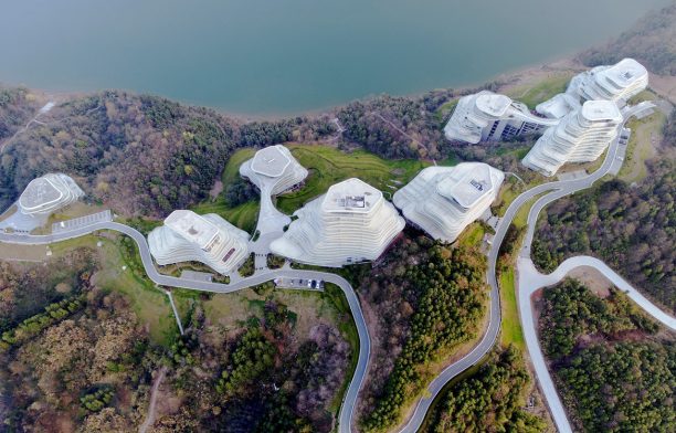 Huangshan Mountain Village MAD Photography by Shu He Top view