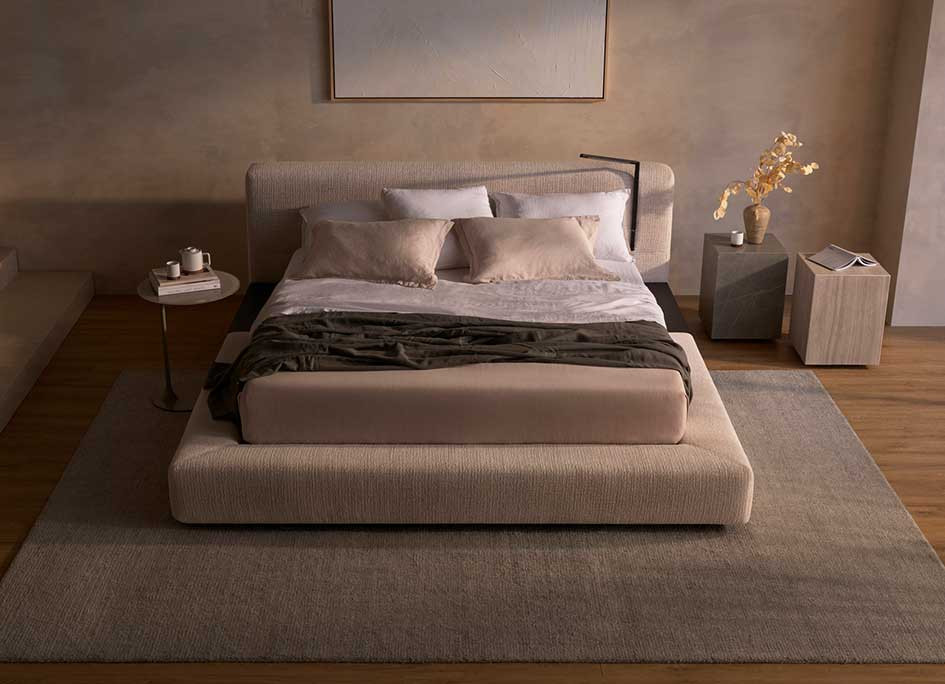 The Jasper Bed Sleek Grandeur Meets, King Size Fold Away Bedside Table