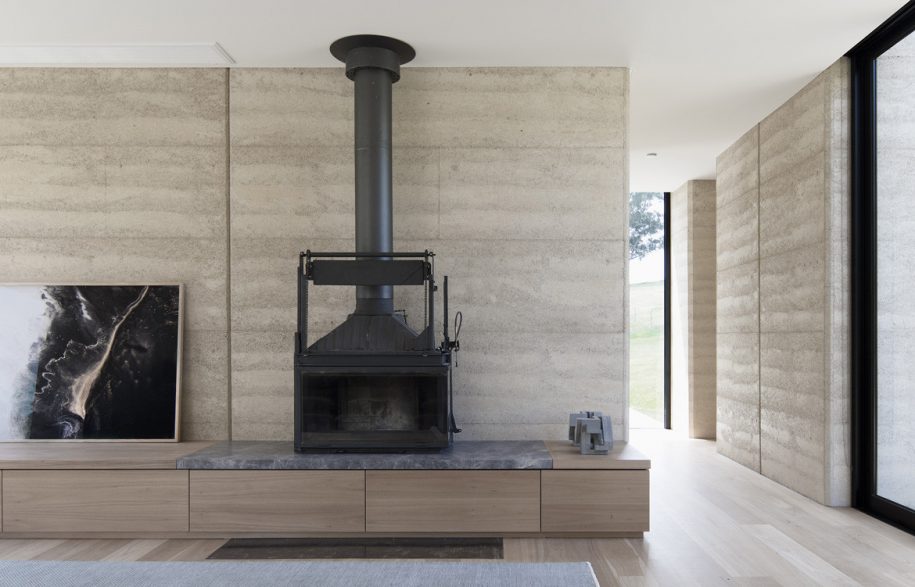 Matilda House Photography by Bon Hosking Fireplace