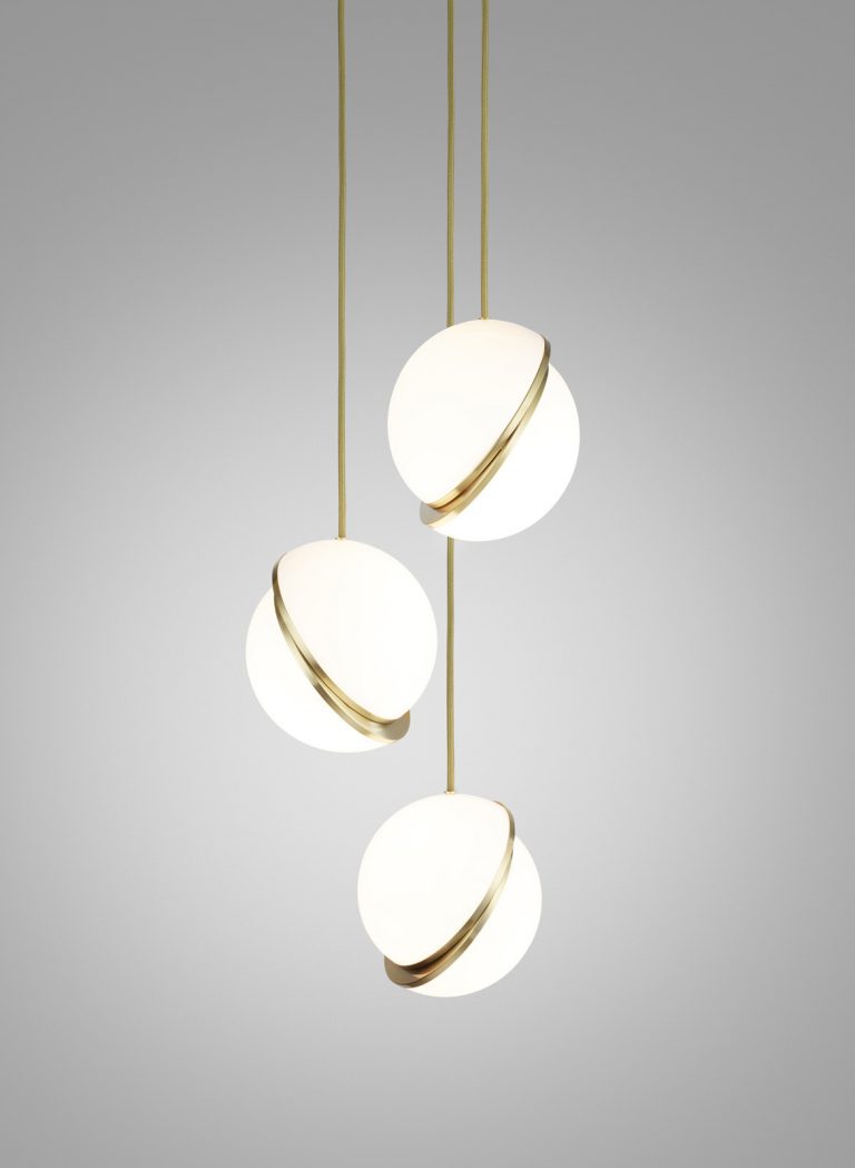 Светильник Crescent Chandelier 5 gol