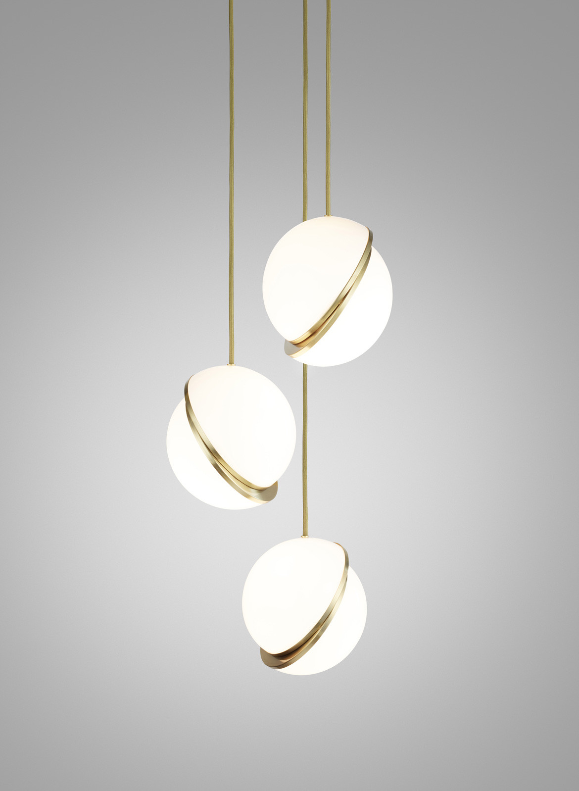 Space Furniture Lee Broom Mini crescent chandelier