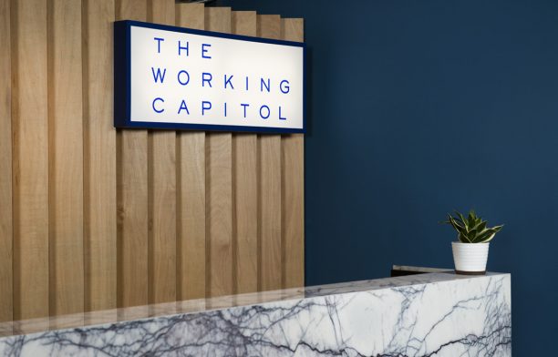 The Working Capital Takenouchi Webb Signage