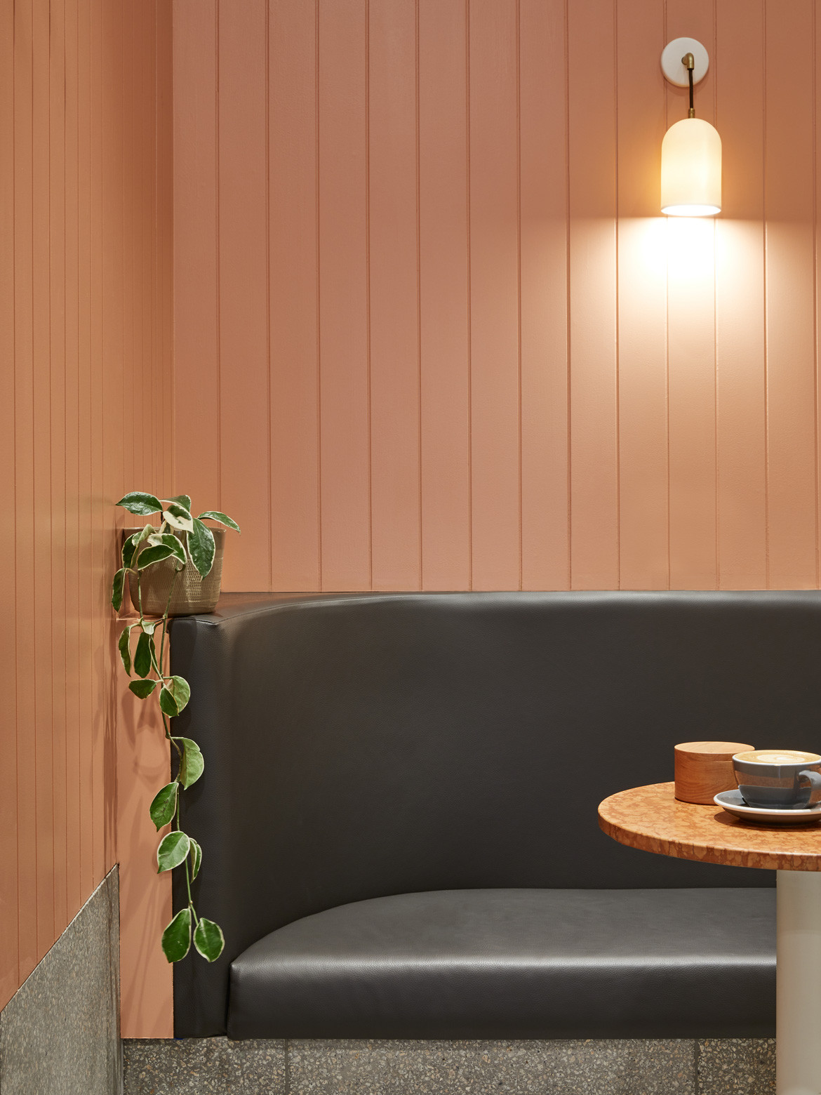 Tulip Cafe CoLab Design Studio Booth seating